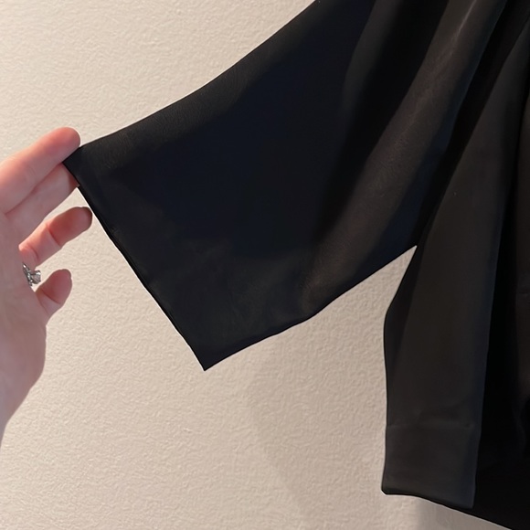 NWT Trina Turk tie front flyaway Jacket / Shrug - Picture 5 of 7